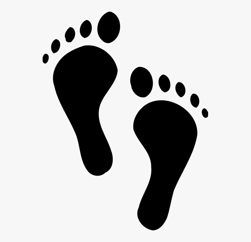 Feet Clipart Silhouette, HD Png Download