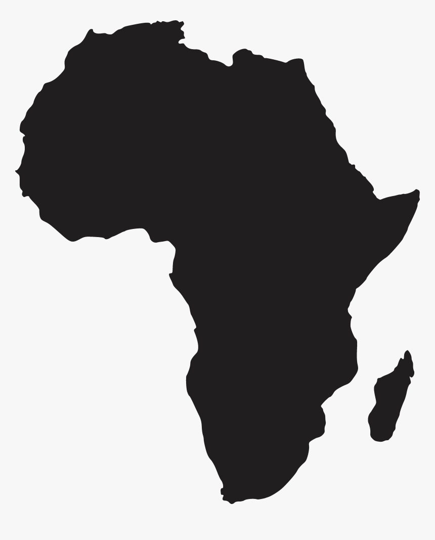 Africa Silhouette Png, Transparent Png