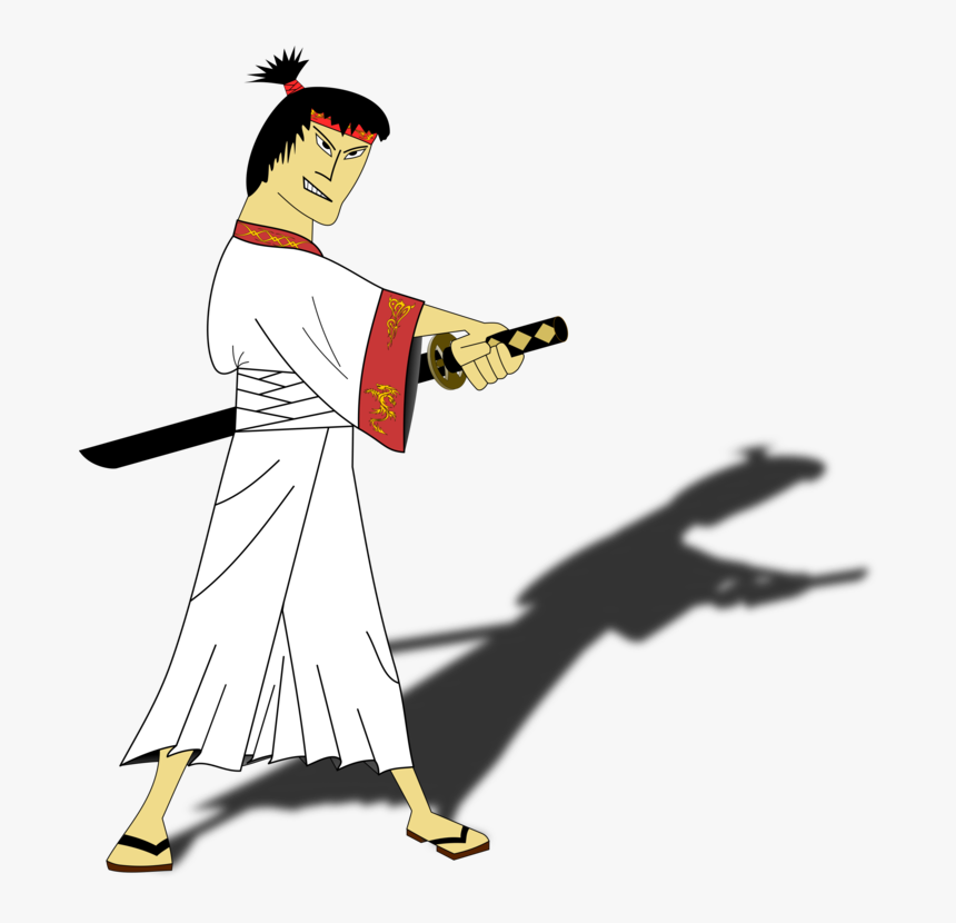 Samurai Warrior Computer Icons Silhouette, HD Png Download