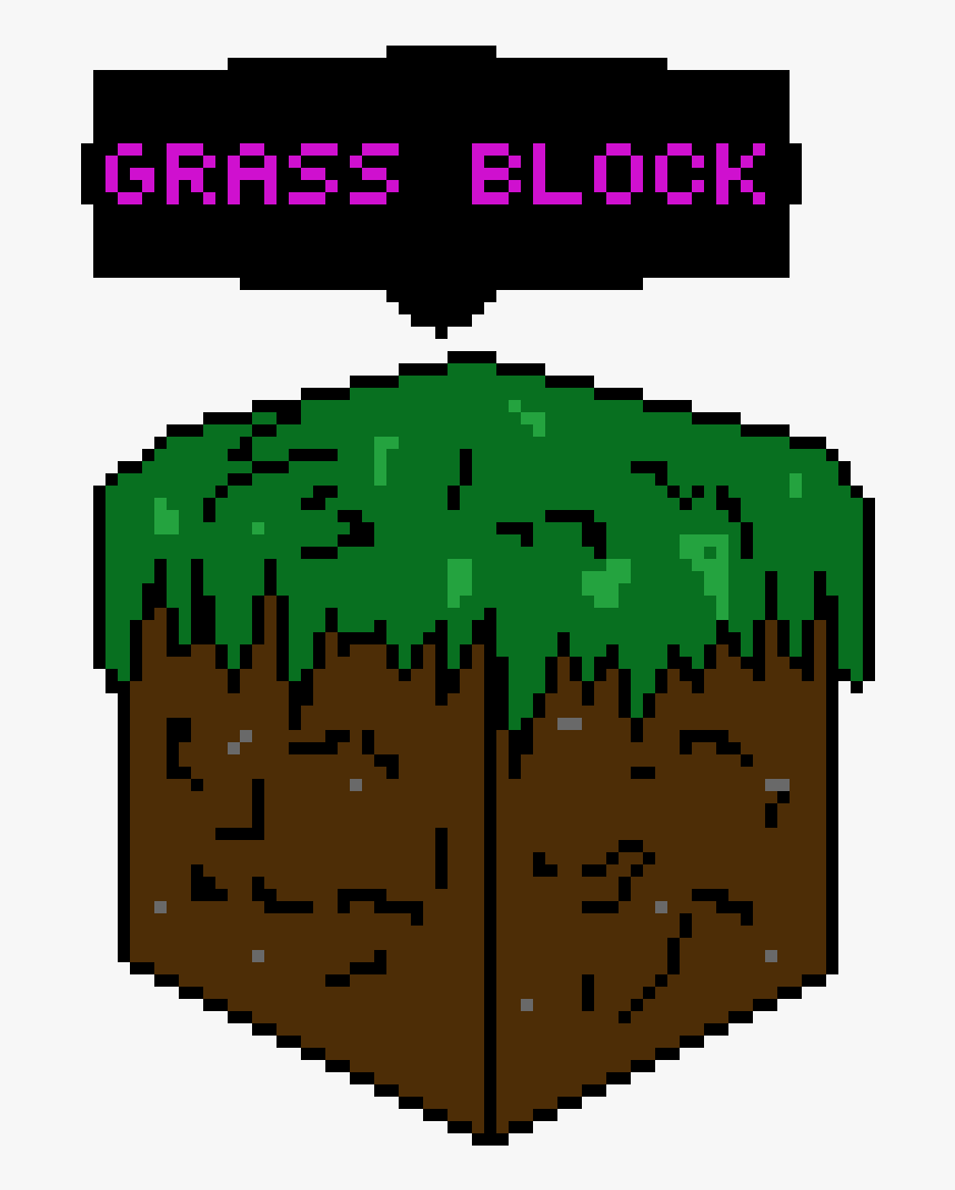 Grass Block Png, Transparent Png