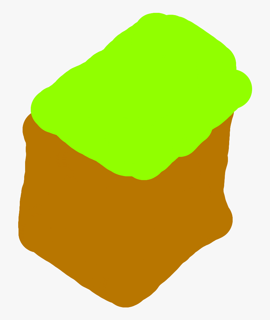Grass Block Png, Transparent Png