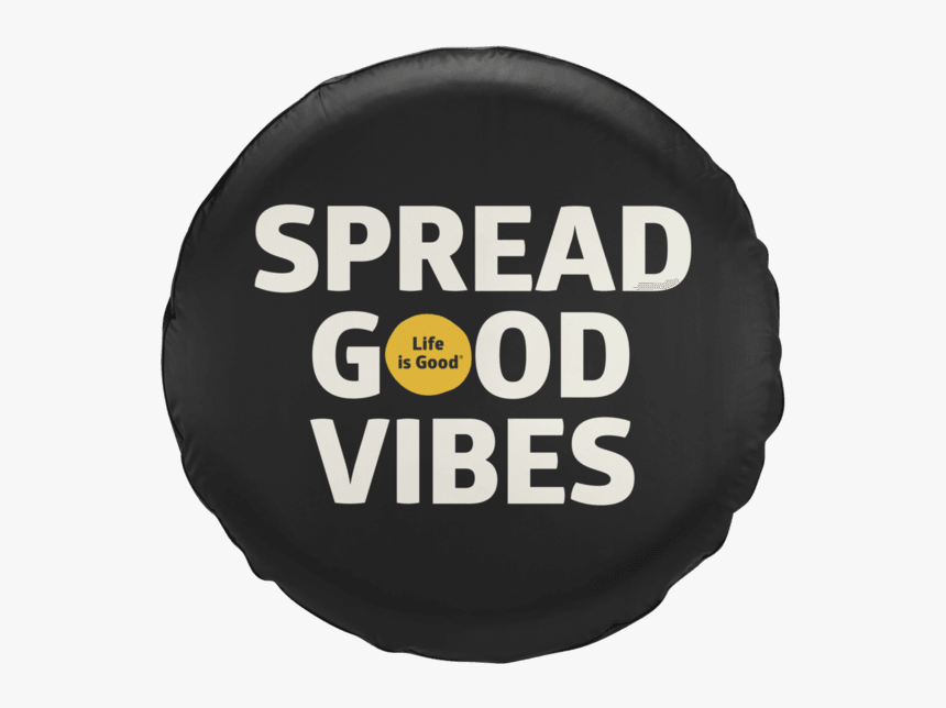 Good Vibes Tire Cover, HD Png Download