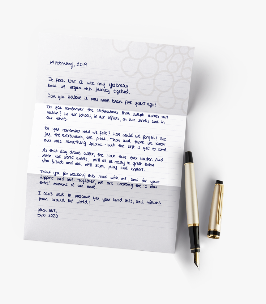 Letter Of Love To The Uae, HD Png Download
