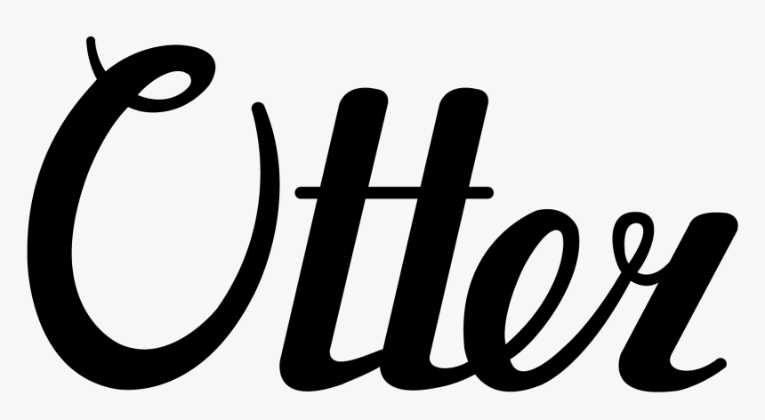 Otter Logo Lettering Skillshare, HD Png Download