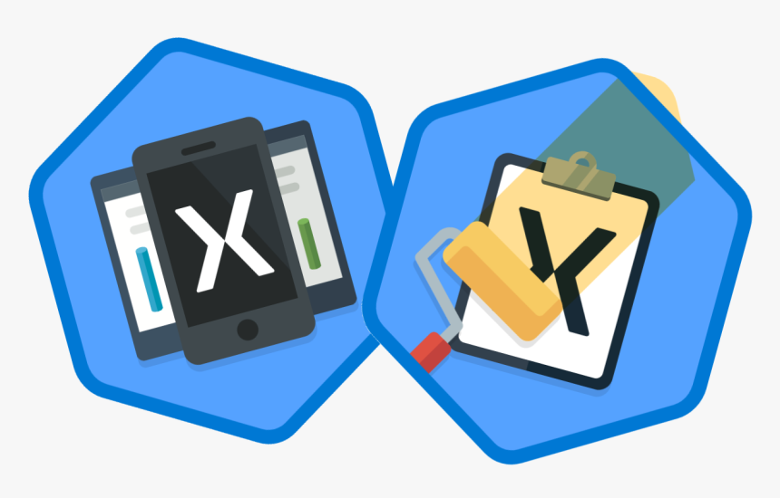 Illustration Of Two Xamarin Learning Path Trophies, HD Png Download