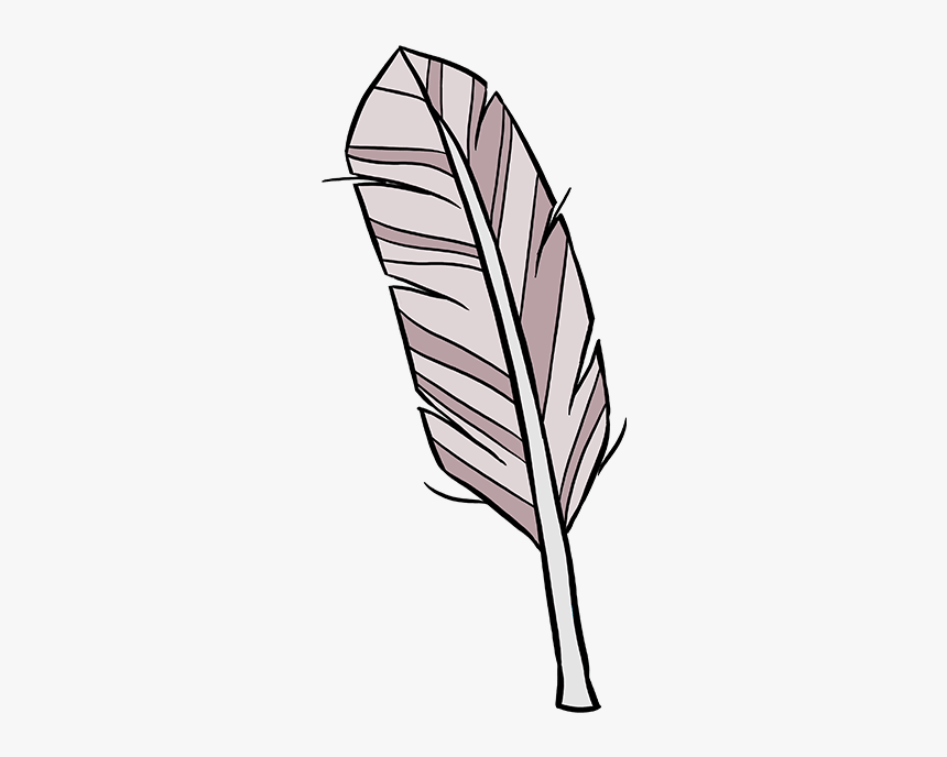 How To Draw A Feather, HD Png Download