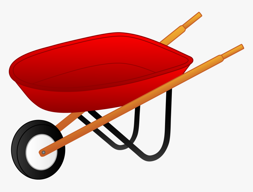 Little Red Wheelbarrow, HD Png Download