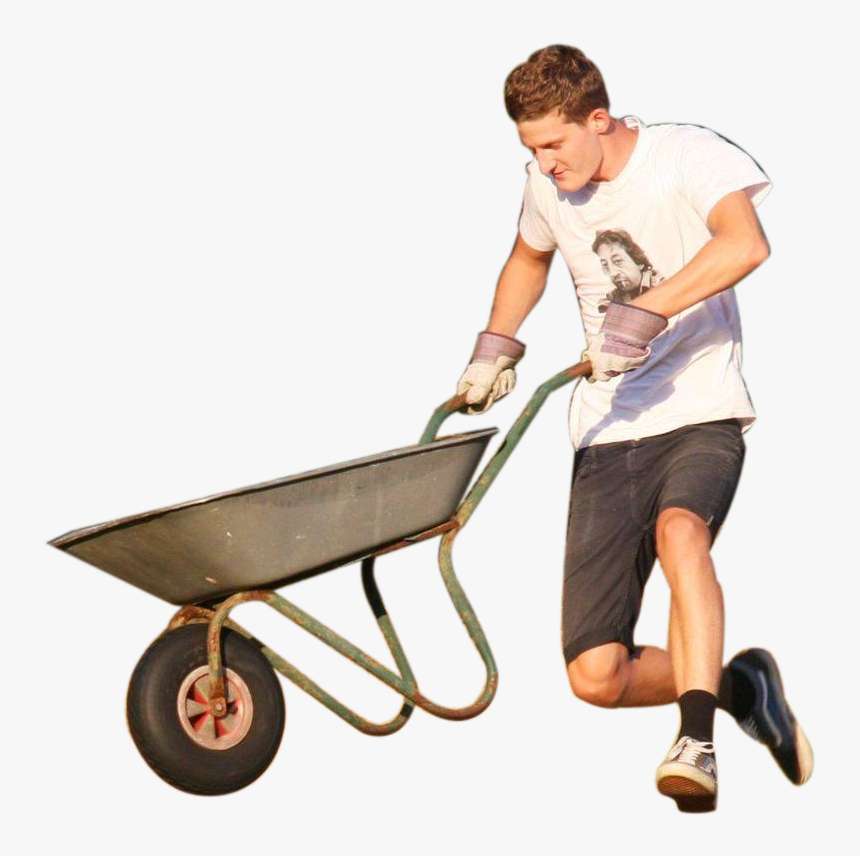 Wheelbarrow Png, Transparent Png
