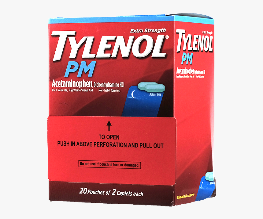 Tylenol Pm Extra Strength, HD Png Download