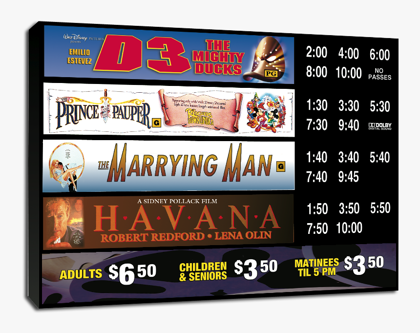Movie Marquee Png, Transparent Png