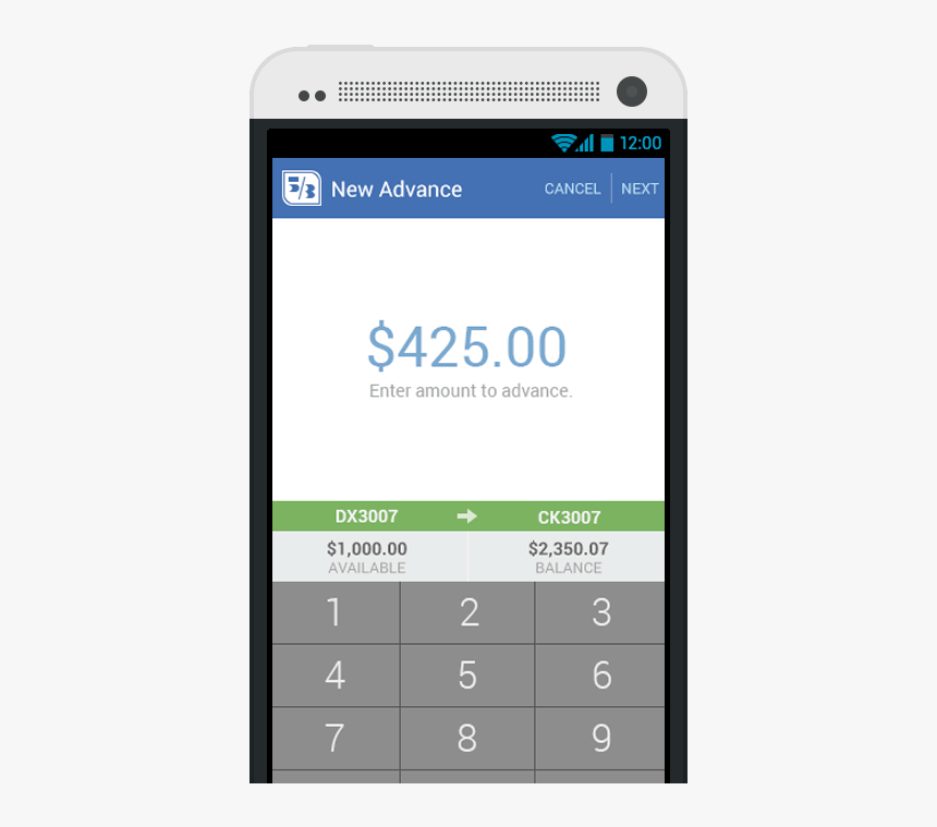 Rendering Of Account Balance Displayed From Fifth Third, HD Png Download