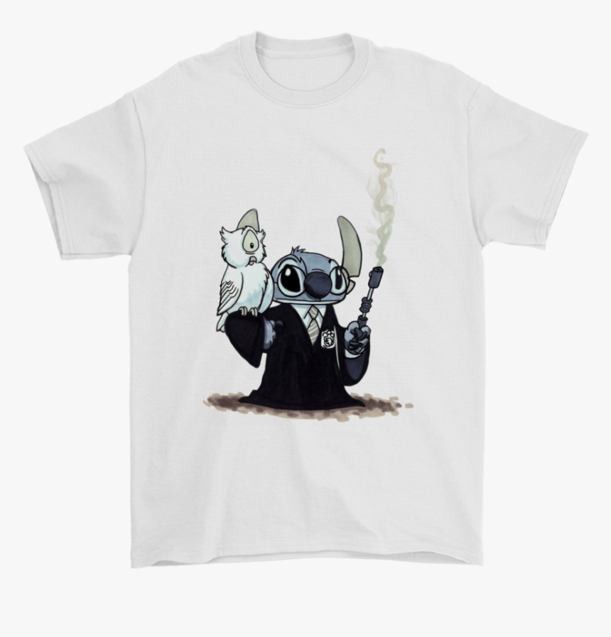 Harry Potter Hedwig And Stitch Mashup Shirts, HD Png Download