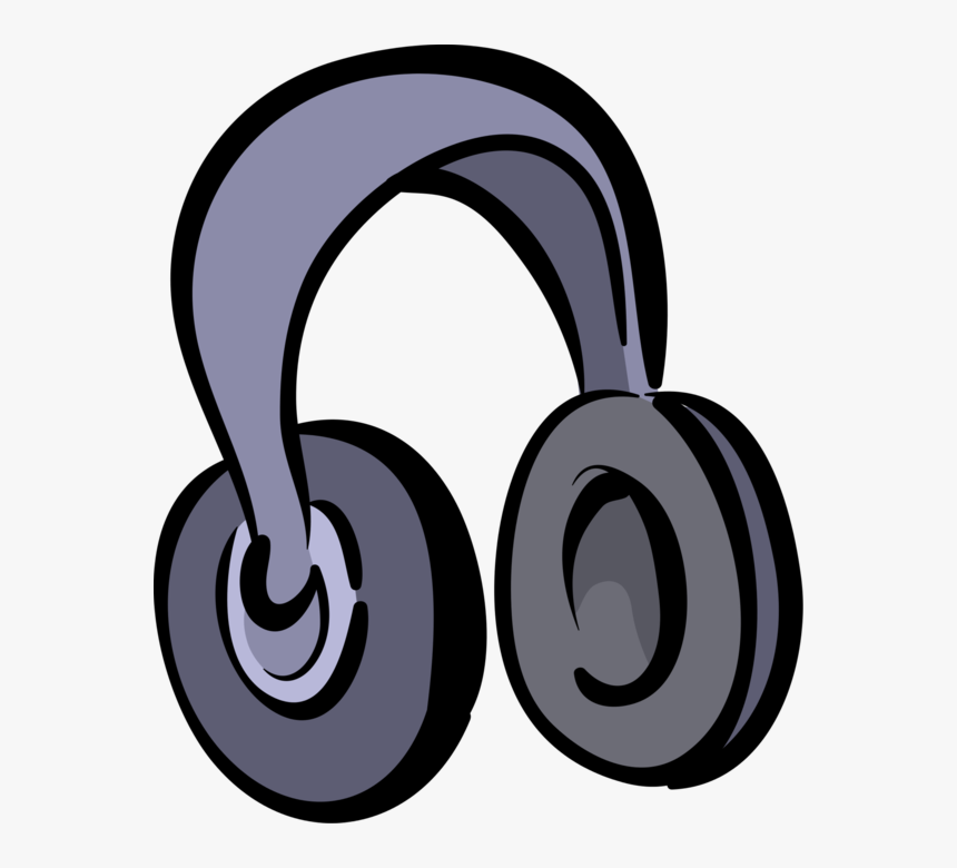 Vector Illustration Of Personal Audio Stereo Earphone, HD Png Download