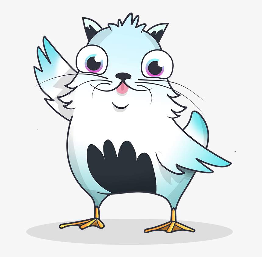Cryptokitties Cryptonews Hedwig, HD Png Download