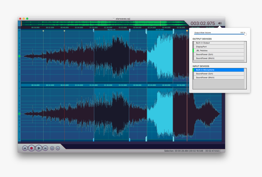 Selecting The Built-in Microphone As The Input Device, HD Png Download