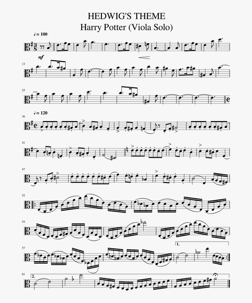Hedwig S Theme, HD Png Download