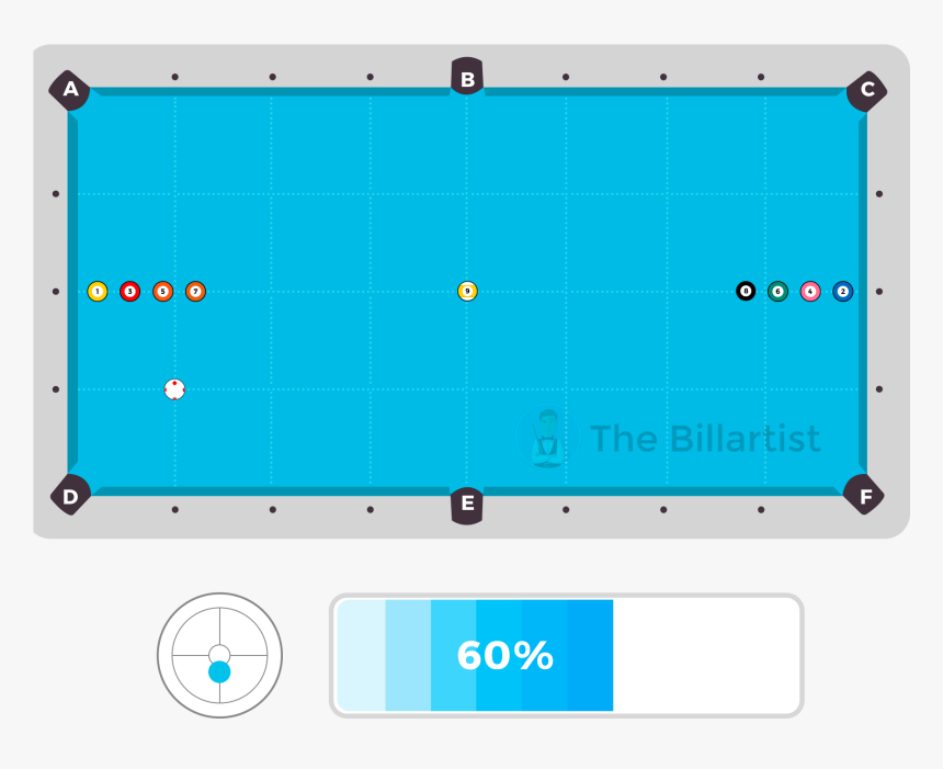 9 Ball De Lado A Lado, HD Png Download