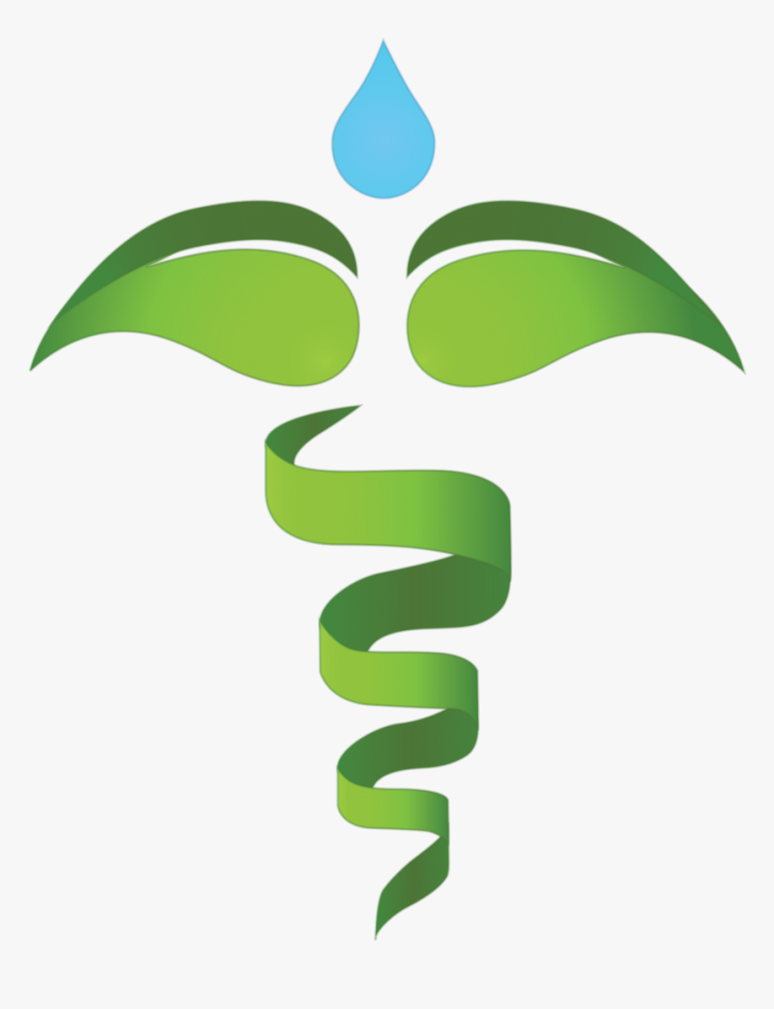 Caduceus Vector Green Medical Symbol, HD Png Download