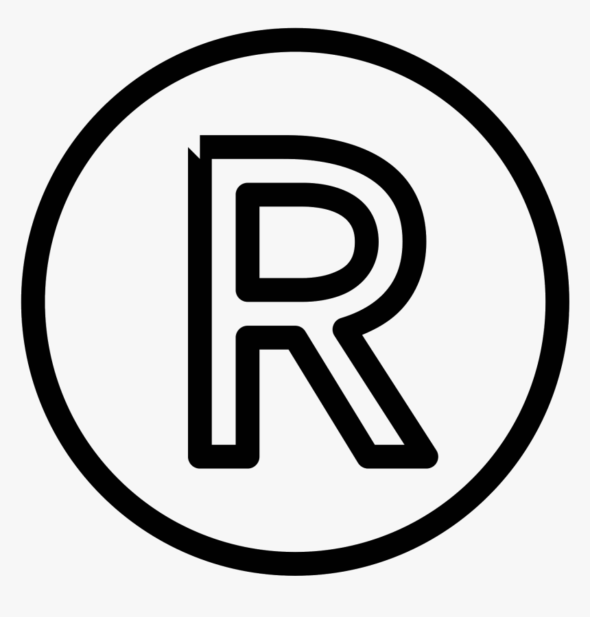 The Icon Is Used To Describe Registered Trademark, HD Png Download