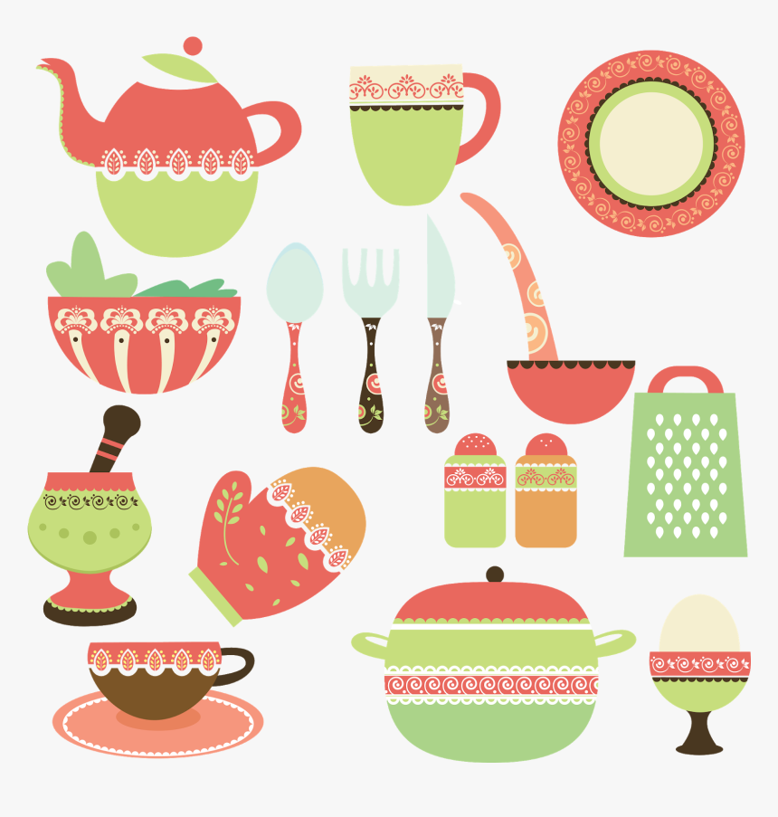 - Kitchen Items Vector , Png Download, Transparent Png