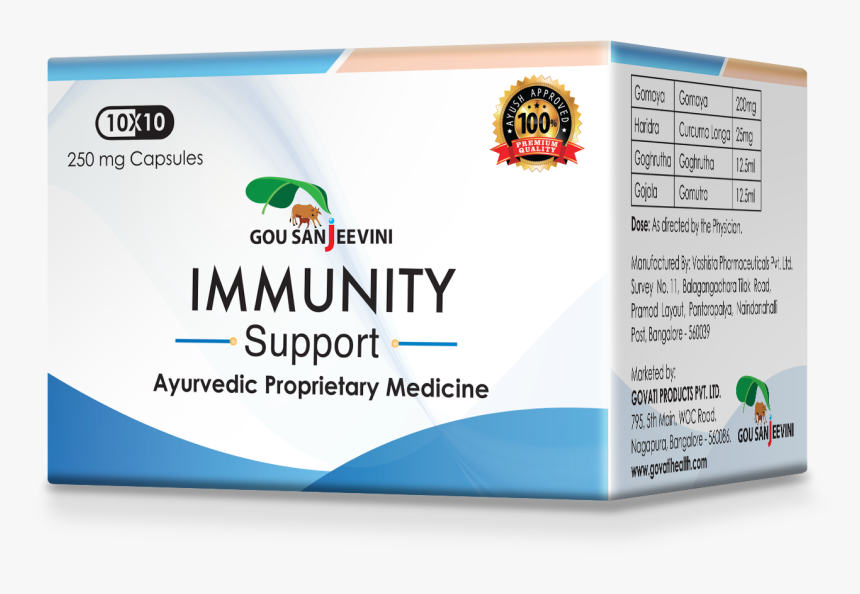 Immunity Suppot Capsules, HD Png Download