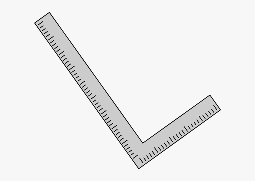 Ruler Steel Square Point, HD Png Download