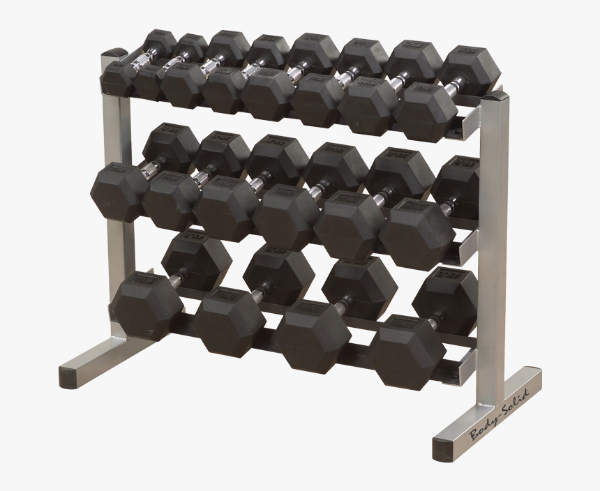 Body Solid 40 Inch 3 Tier Dumbbell Rack, HD Png Download