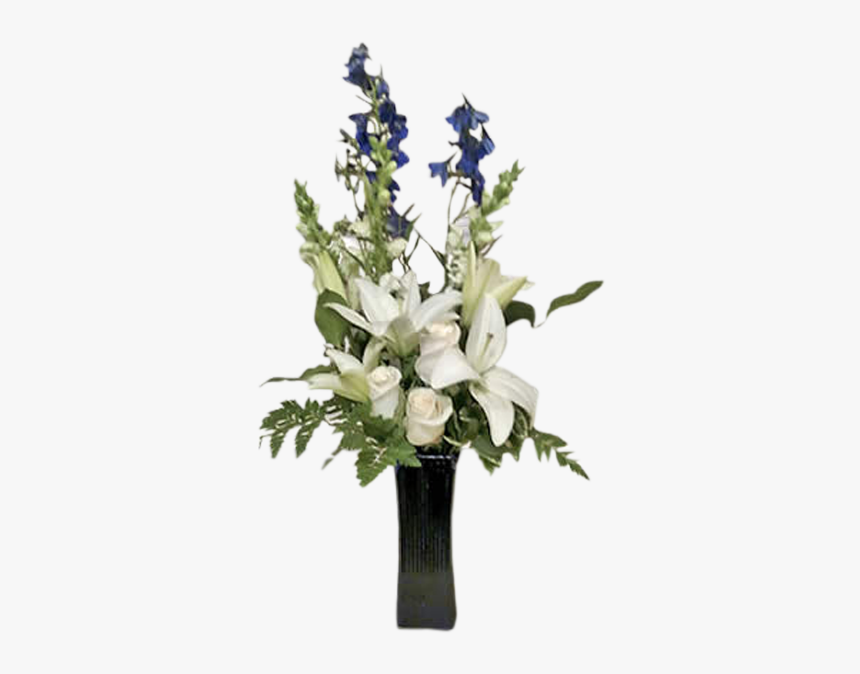 Big Flower Vase Png, Transparent Png