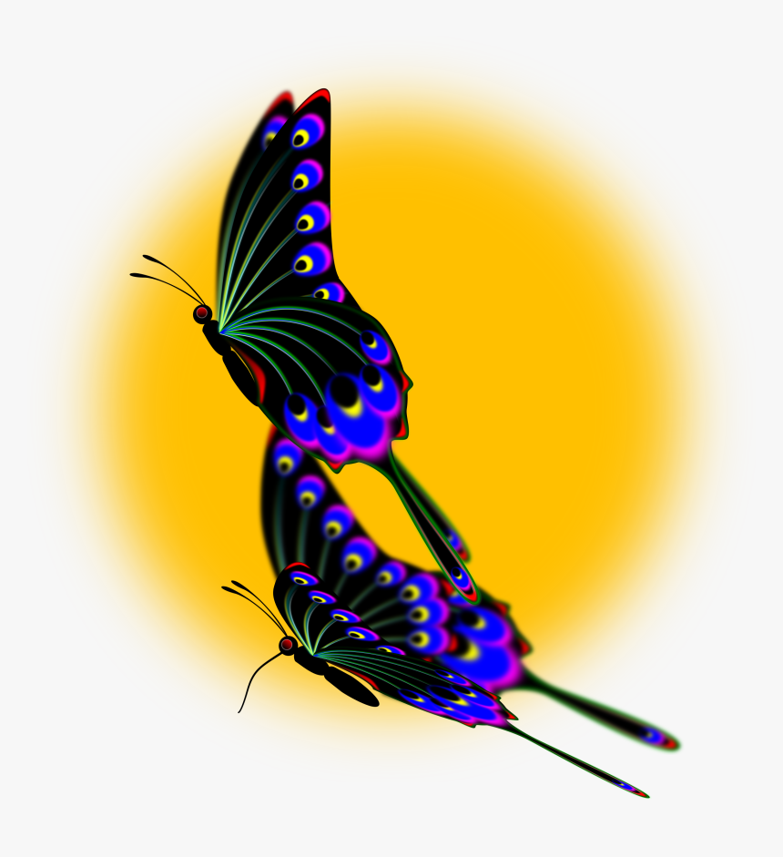Peacock Clipart Wing, HD Png Download