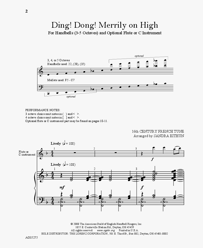 Merrily On High Thumbnail, HD Png Download