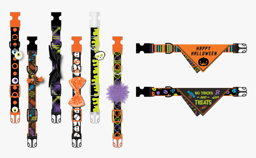 I Designed These Halloween Collars For Petsmart, HD Png Download