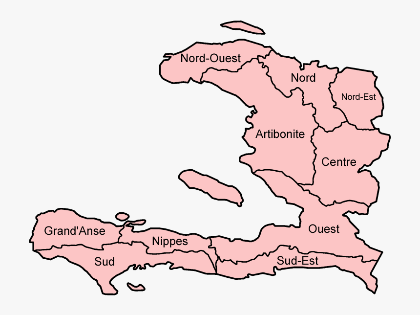 Haiti Departments Named, HD Png Download