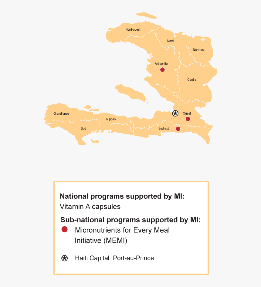 Haiti Map, HD Png Download
