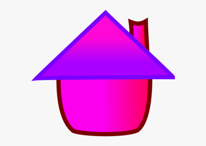 Home Clipart Pink, HD Png Download