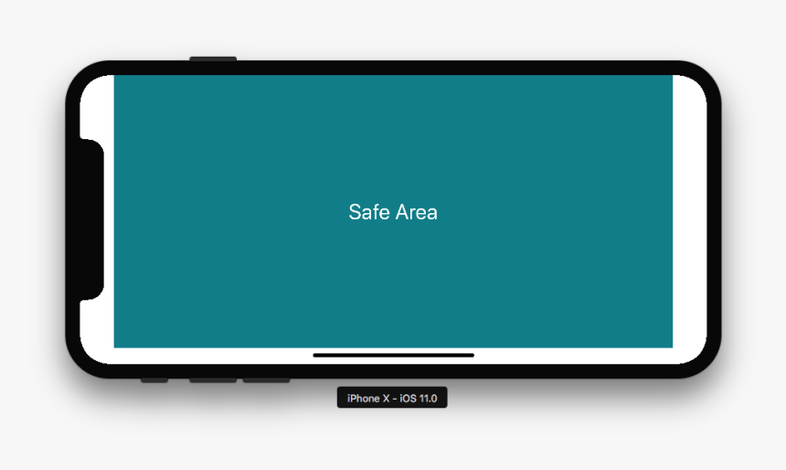 Iphone X Horizontal Safe Area, HD Png Download
