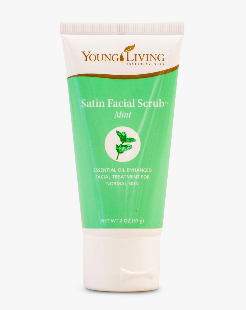 Satin Facial Scrub Mint, HD Png Download