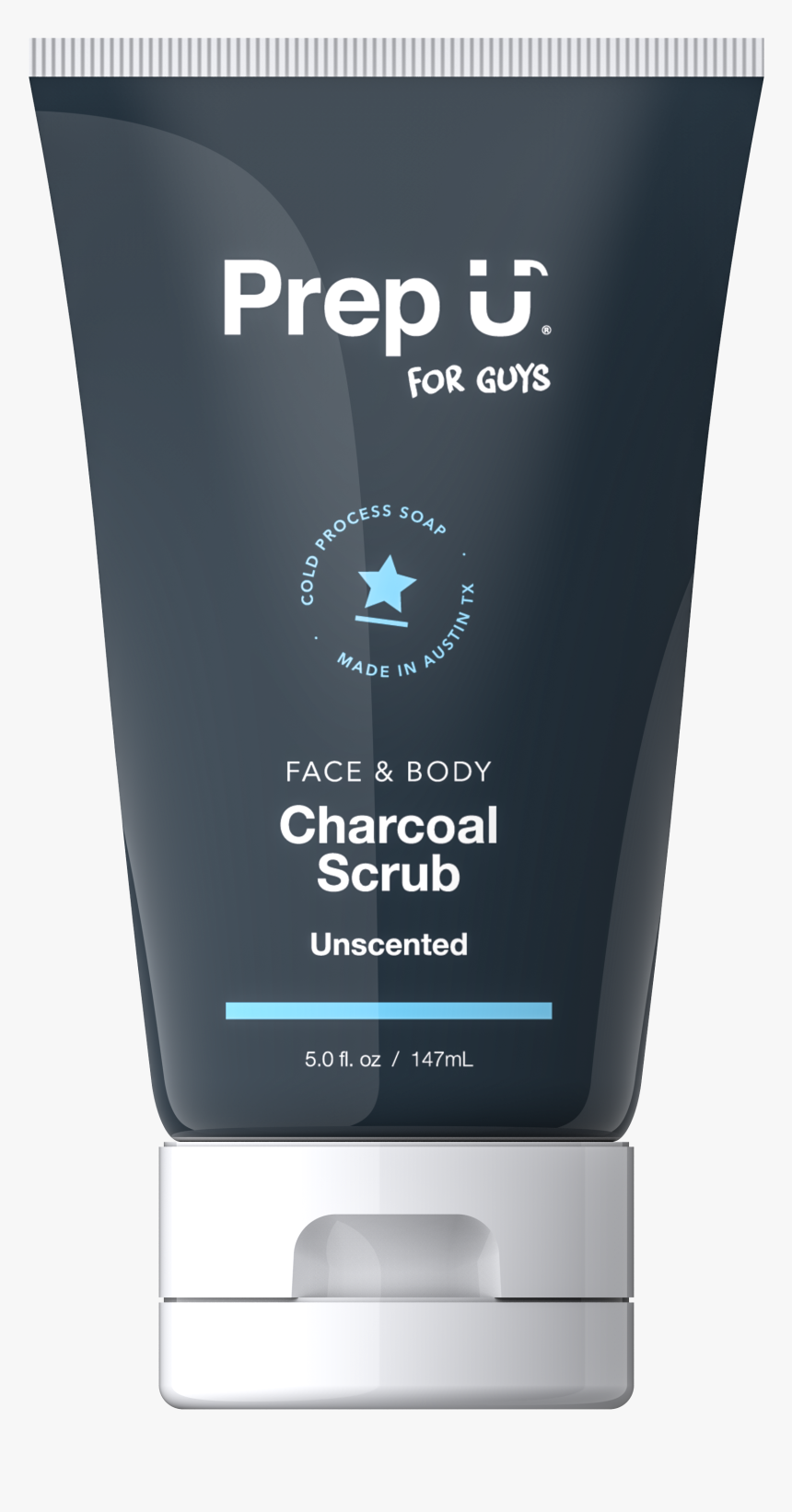 Face & Body Charcoal Scrub, Unscented, HD Png Download