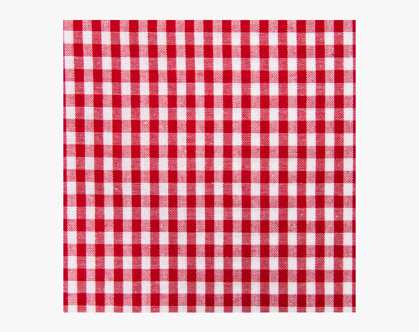 Cotton Poplin Printed Small Squares Red/white, HD Png Download