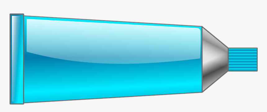 Tube, Dye, Paint, Tint, Painting, Color, Blue, HD Png Download