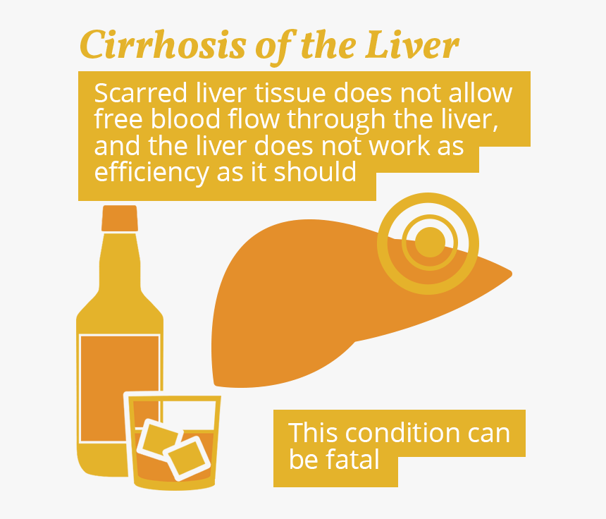 Cirrhosis And Alcohol Use, HD Png Download