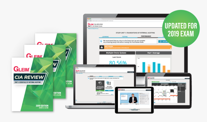 Gleim Premium Cia Review System Guarantee, HD Png Download