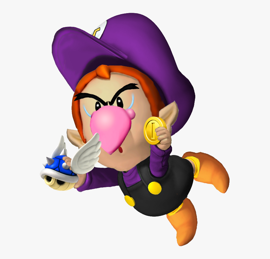 Super Mario Baby Waluigi , Png Download, Transparent Png
