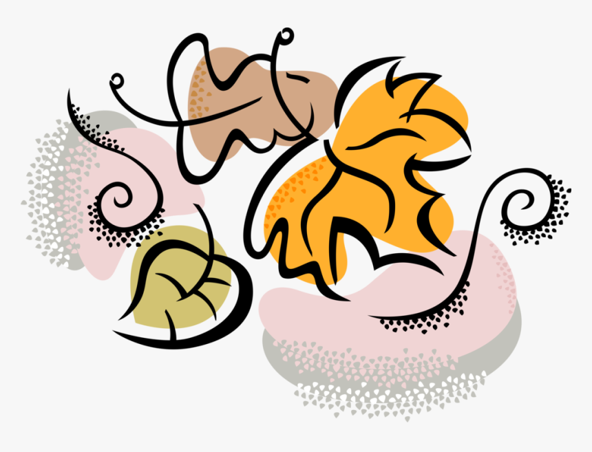 Vector Illustration Of Change Of Seasons Autumn Fall, HD Png Download