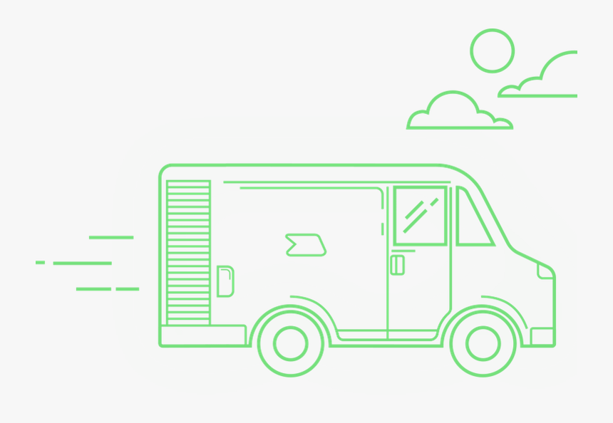 Transparent Fedex Truck Png, Png Download