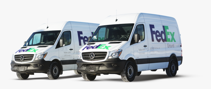 Fedex Truck Png, Transparent Png