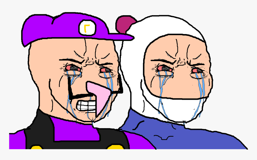 Waluigi Face Png, Transparent Png