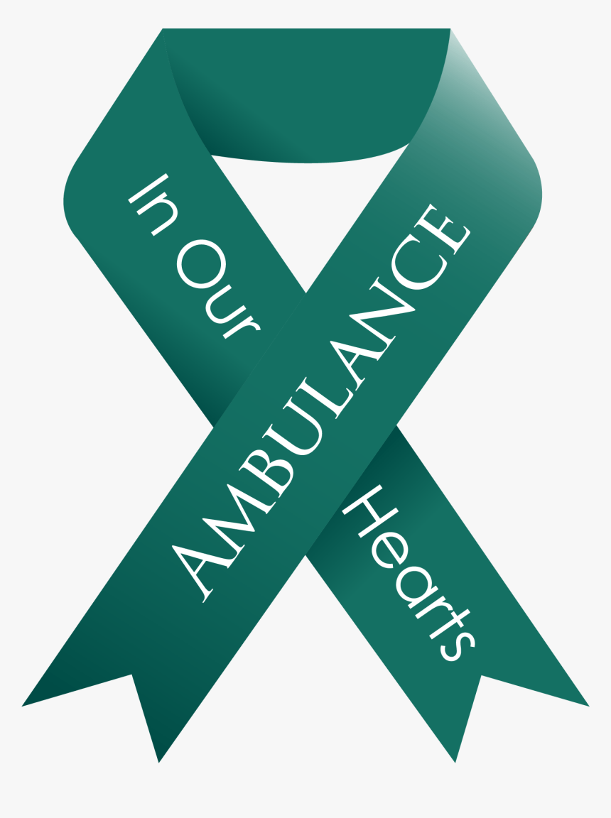 Teal Ribbon Png, Transparent Png