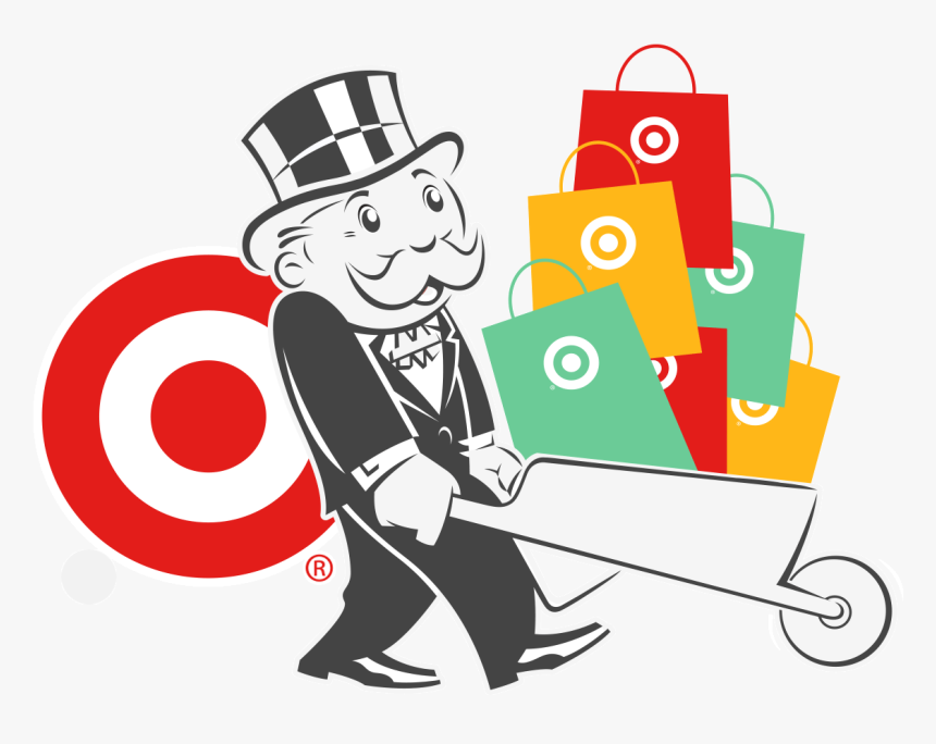 Target In Prizes Monopoly Game At Mcdonald Clipart, HD Png Download