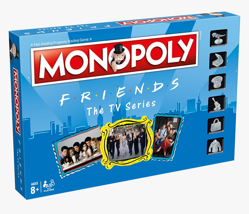 Friends Edition By Winning Moves, HD Png Download