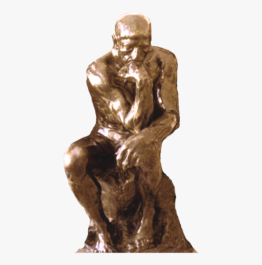 August Rodin O Pensador, HD Png Download